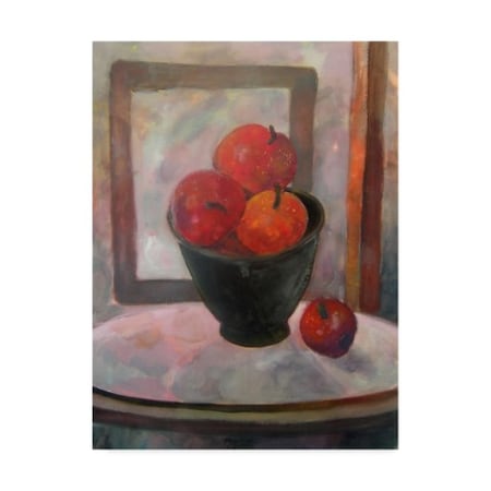 Lorraine Platt 'Apples And Bowls' Canvas Art,35x47